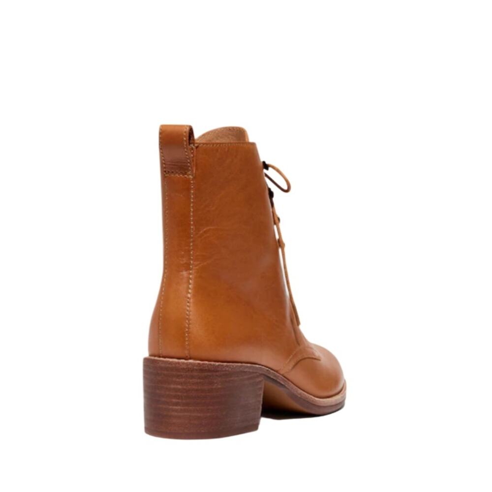 Madewell The Patti Lace-Up Boot English Saddle Size 11 NWOB - Picture 10 of 12